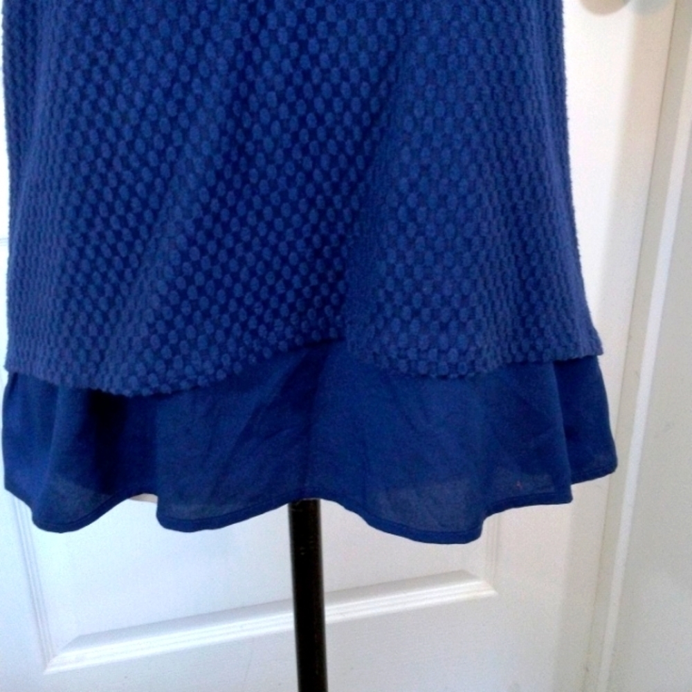 The Limited Blue Tank Top Blouse - Picture 4 of 6